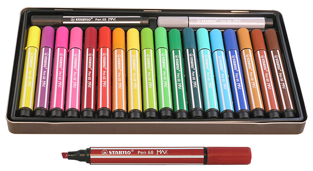 Kompletna serija od 20 flomastera Stabilo Pen 68 MAX