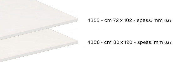 Karton bijeli patinirani 72x102 cm - 350 g/m2 - deblj.0,5mm