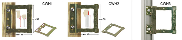 Vješalice CWH1 za slike na slijepom okviru - Pak. 50 kom
