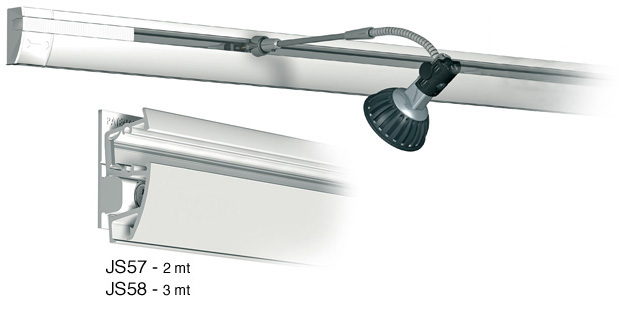Šina CombiRail Pro Light za vješanje/rasvjetu - 2 m
