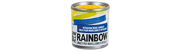 Sjajne emajl boje Rainbow 17 ml - Zlato