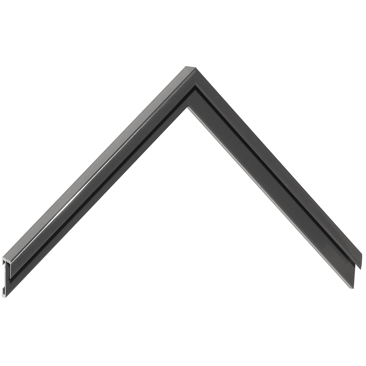 Aluminijska letvica serija 11 - Siva - Uzorak