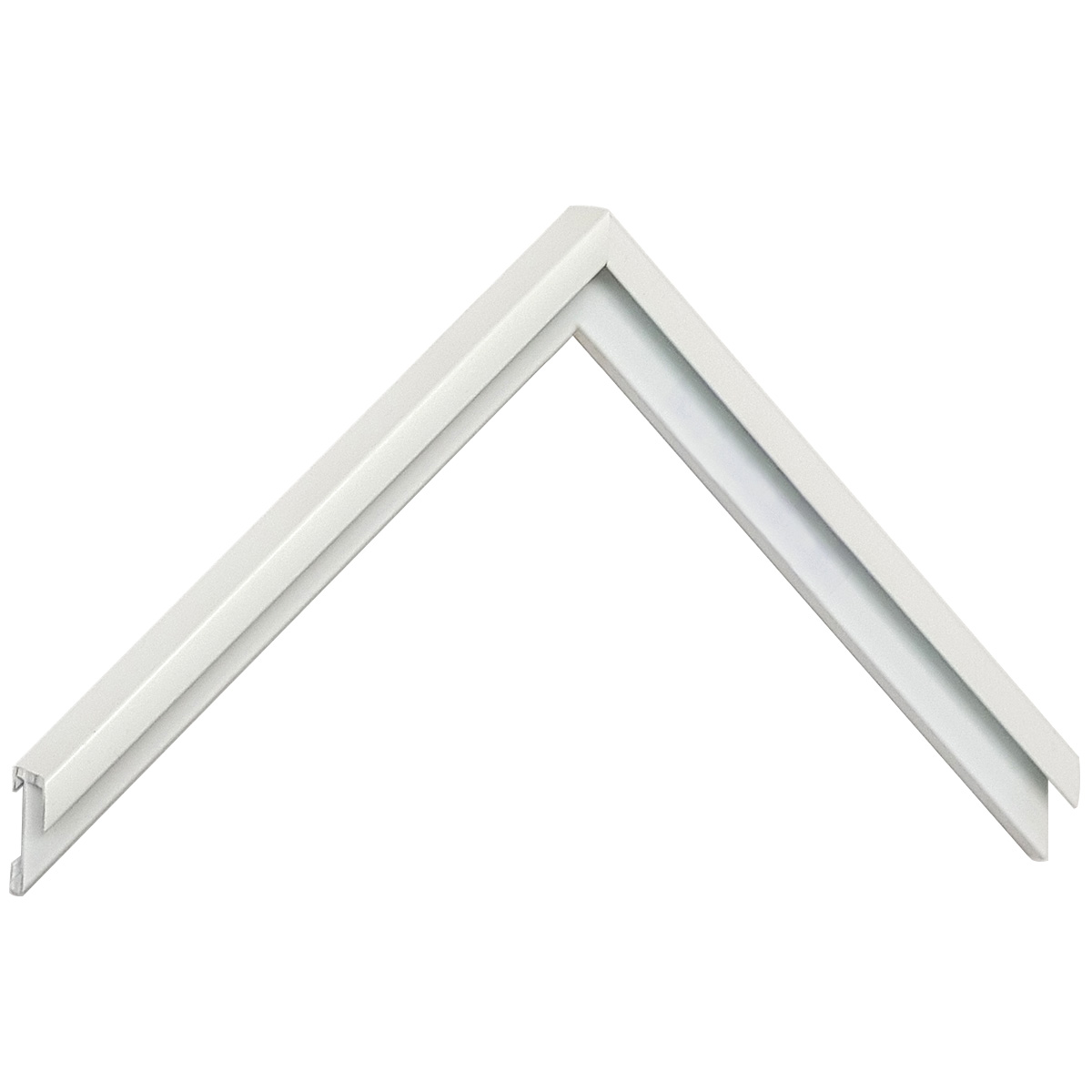Aluminijska letvica serija 11 - Bijela sjajna - Uzorak
