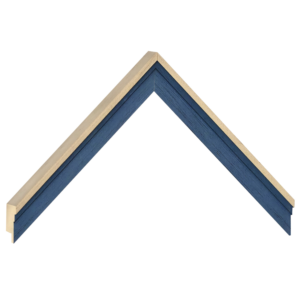 Letvica ayous širina 19 mm visina 22 - plava - Uzorak