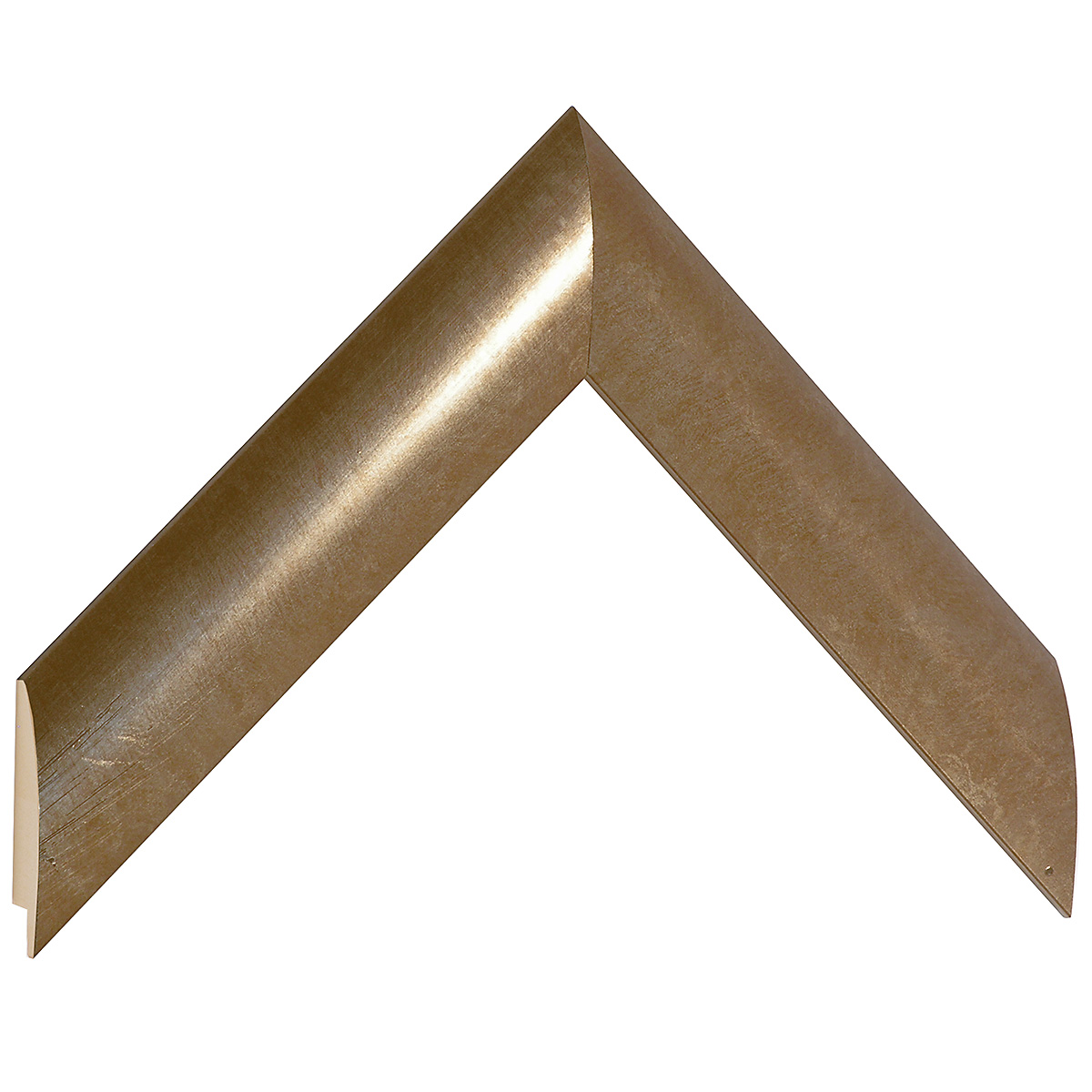 Levica ayous spojeni šir.35 mm zaobljena - satinirana bronca - Uzorak