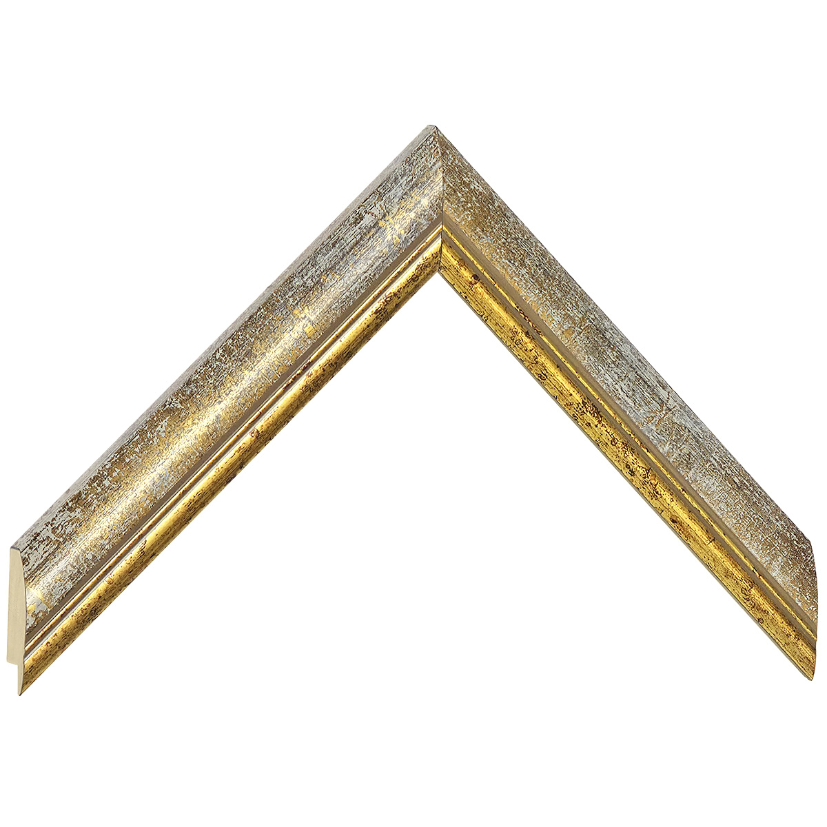 Letvica ayous širina 26 mm visina 14 - siva - Uzorak