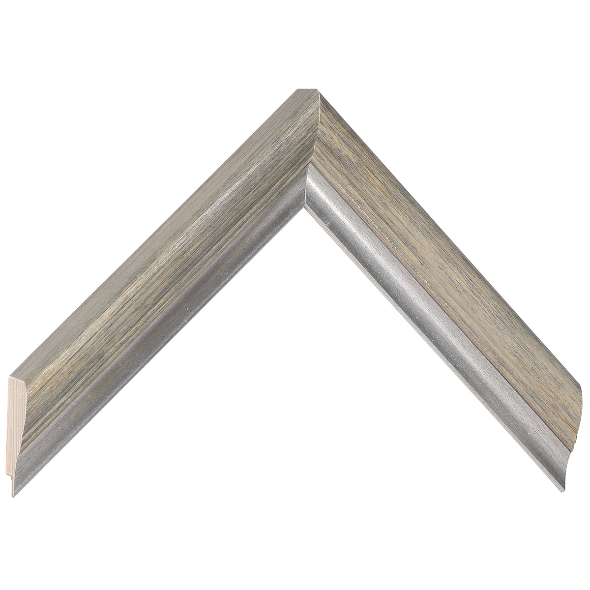 Letvica spojena jela širina 30 mm visina 27 - crna, bijela traka - Uzorak