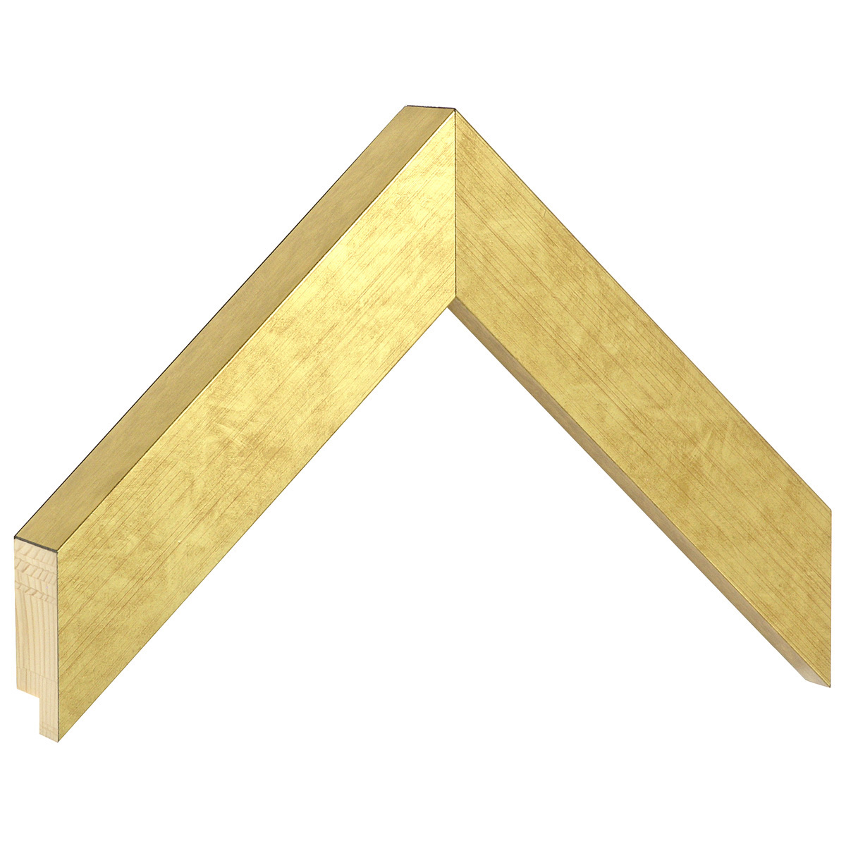 Letvica spojeni bor širina 40 mm visina 32 - zlato - Uzorak