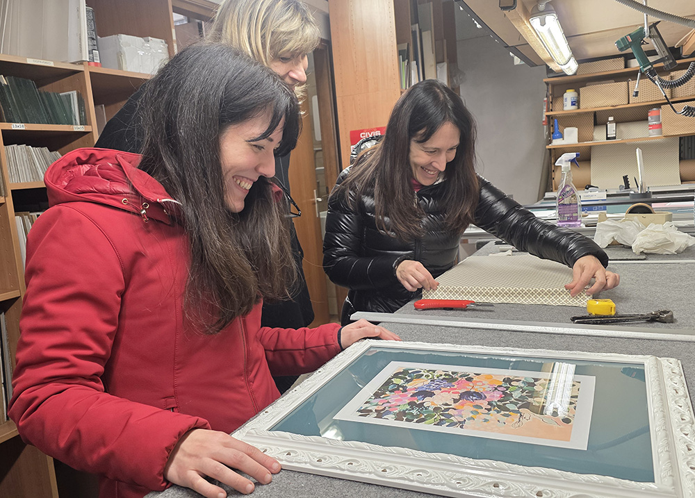 Corsisti in azione a Verona
