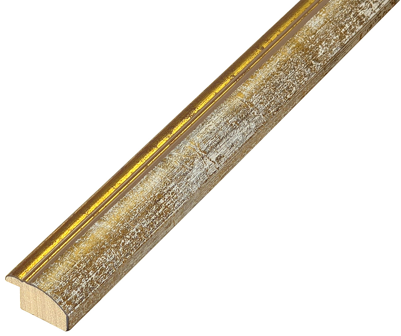 Letvica ayous širina 26 mm visina 14 - siva