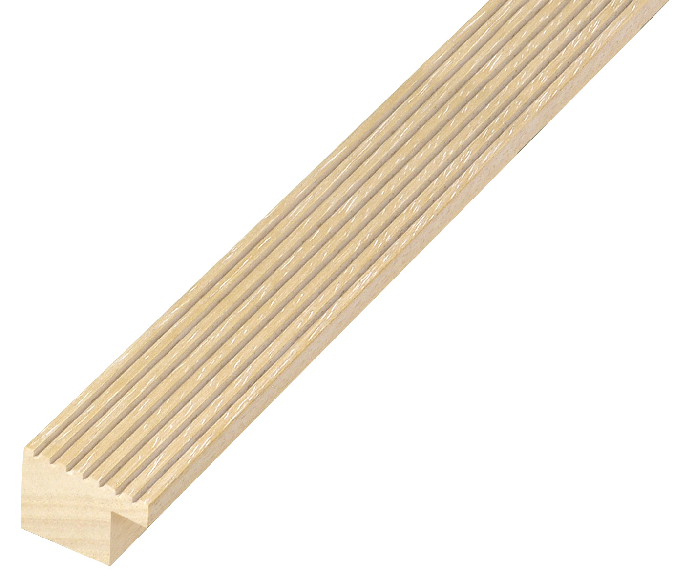 Letvice tretirani ayous širina 29 mm visina 20 - prirodna
